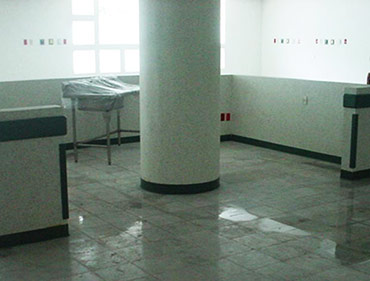 Construccion de UNEME del Hospital Rovirosa SECRETARIA DE SALUD